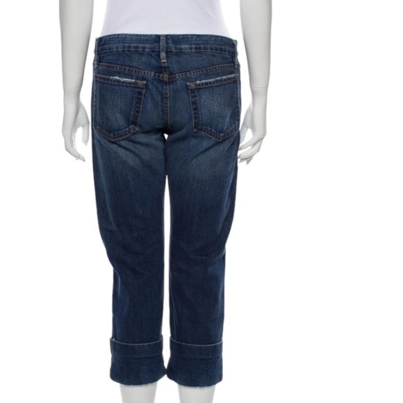 FRAME Mid-Rise Straight Leg Jeans - Picture 3 of 3